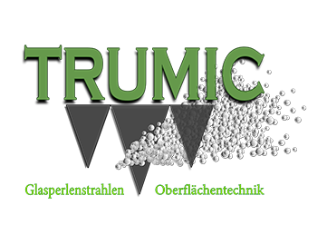 Trumic Glasperlenstrahlen Logo